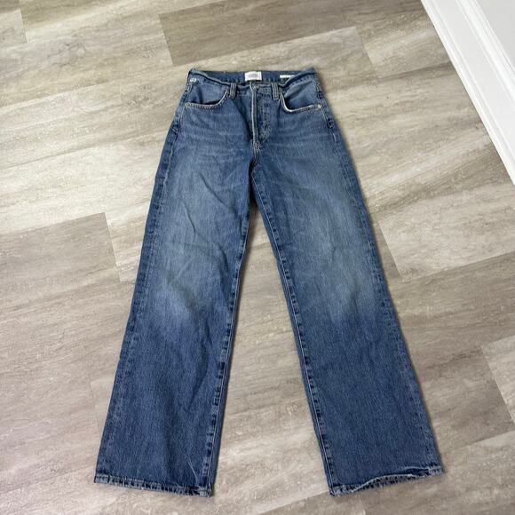 Citizens of Humanity Annina High Rise Wide Leg Jeans Size 23 Style 20381-1136 - Picture 2 of 11